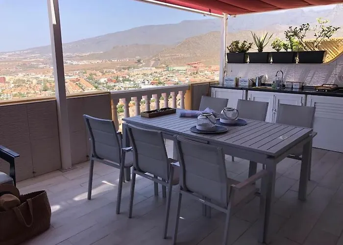 Con Impresionantes Vistas Y Piscina * Costa Adeje (Tenerife)
